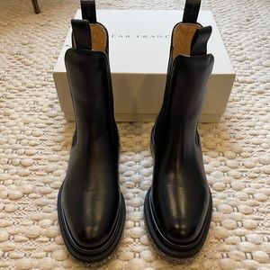 Dear Frances Tony boot in contrast